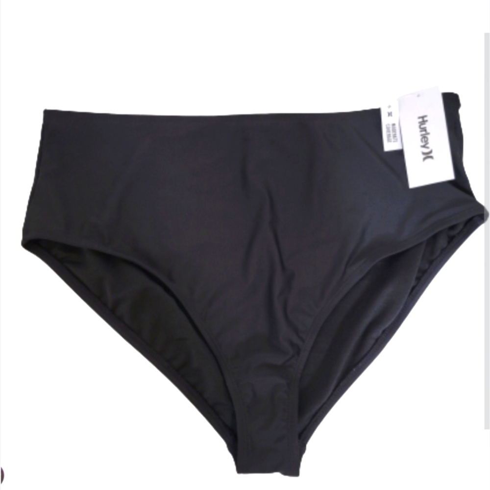 Hurley Tankini Bottom Black Size 2X NEW
